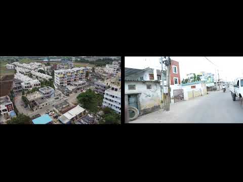 Aerial - Ground View Villa Palazzo