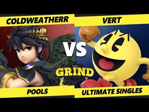 Smash Ultimate Tournament - ColdWeatherr (Dark Pit) Vs. Vert (Pac-Man) The Grind 97 SSBU Pool 1