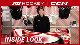 CCM Extreme Flex Goalie 7.5 Leg Pad, Catcher & Blocker Insight