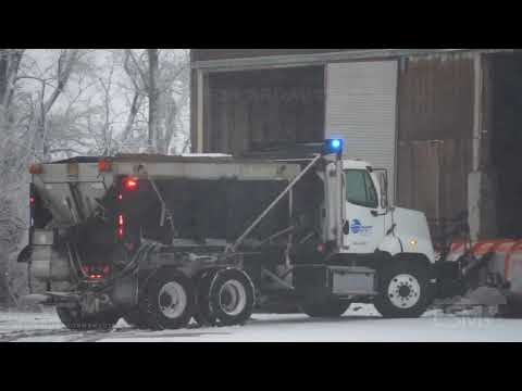 12-13-20 Minco, Ok snow and road crews
