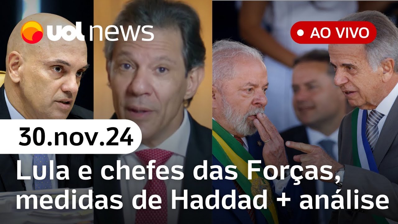 Bolsonaro ironizou autogolpe; Lula se reúne com Forças Armadas; Moraes e vaquinha do Corinthians e +