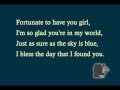 Maxwell - fortunate (lyrics) 
