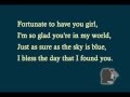 Maxwell - fortunate (lyrics) 