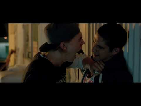 Yoga Hosers official trailer thumbnail with the two Colleens against a pink backdrop