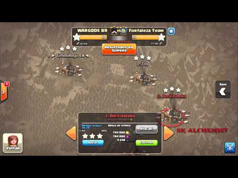 WARGODS BR vs FORTALEZA TEAM   CV10 E CV11 ATAQUES