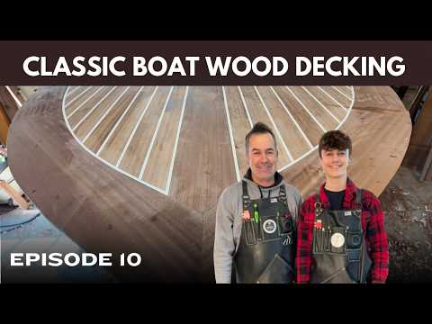 Building a wood boat from scratch! Episode 10