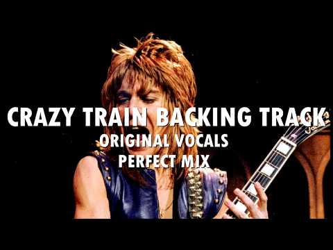 Ozzy Osbourne - Crazy Train (con voz) Backing Track