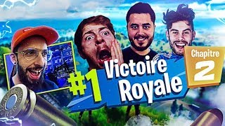 Premier top 1 sur le chapitre 2 de fortnite ft doigby , lebouseuh , cyril 