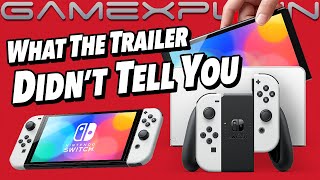 What the Switch OLED Trailer Didn't Tell You: Tech Specs, Battery Life, 2 Colors, Weight, & More!)