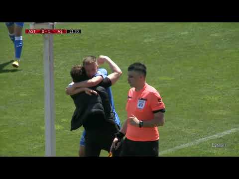 GOOOL! Astra - Poli Iași 0-1. Onea deschide scorul la Giurgiu