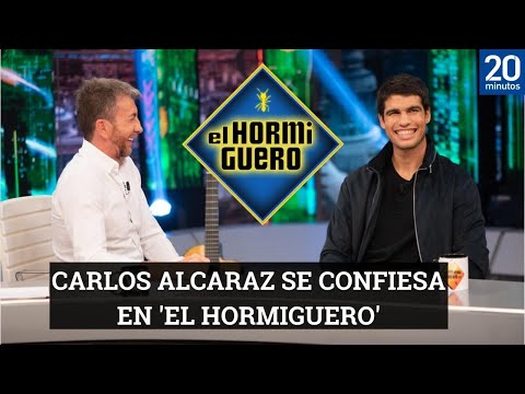 CARLOS ALCARAZ se confiesa con PABLO MOTOS en #ELHORMIGUERO