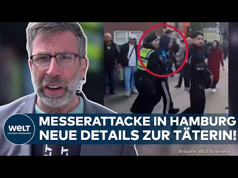 HAMBURG: Neue Details zur Täterin! Frau attackiert Fahrgäste mit Messer! Großeinsatz am Hauptbahnhof