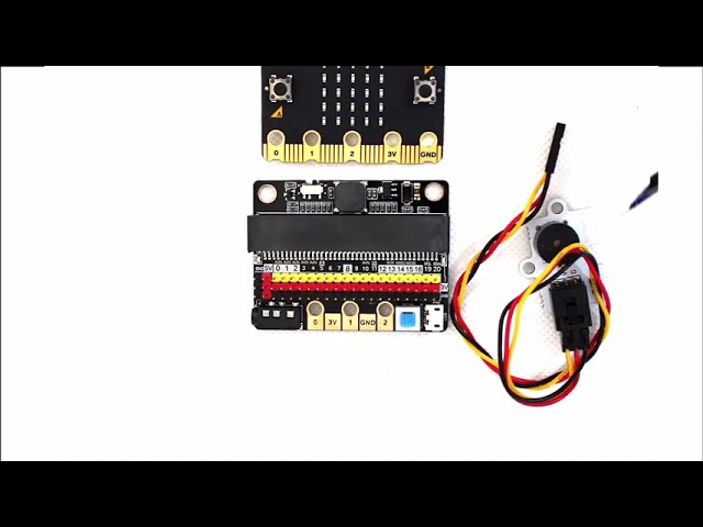 Vídeo relacionado con HALJIA Placa de expansión para Placa adaptadora BBC Micro:bit Mini Placa de ruptura Adaptador de zumbador Integrado IO Puertos IIC compatibles con BBC Microbit V2 V1 Placa Controladora(sin Micro bit)