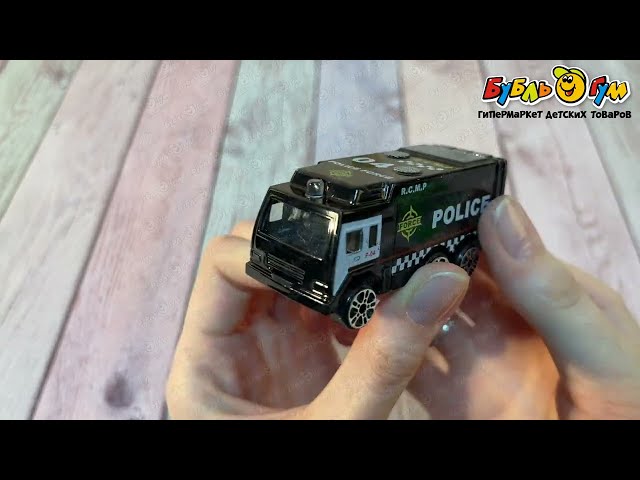 Игрушка-сюрприз Автомобиль полиции в яйце в ассортименте - видео