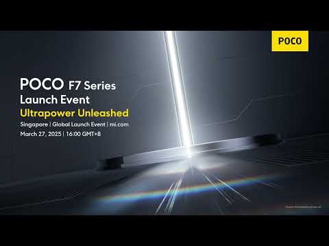 POCO F7 Series Launch Event | Ultrapower Unleashed