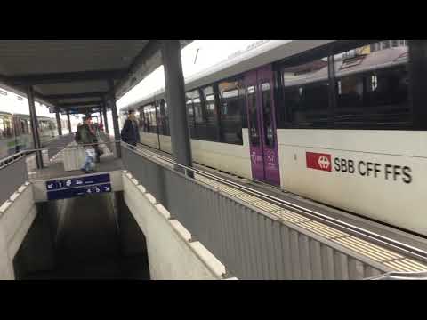 Thurbo Stadler GTW Arriving in Wattwil 28.03.2018