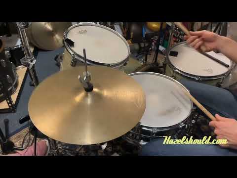 1960s Zildjian 14” Hi Hats 822 836 g
