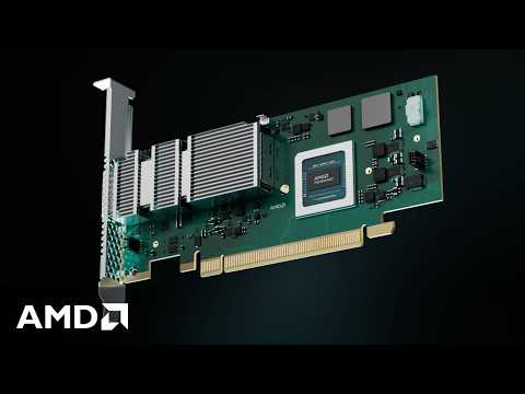 Video Thumbnail: AI Demands More from Networking. Meet the AMD Pensando™ Vulcano 800 AI NIC