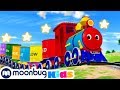 Learn Colors Train Songs Little Baby Bum Trains For Children Train Song Moonbug For Kids