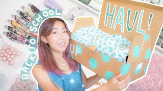 BACK TO SCHOOL SUPPLIES HAUL // let's prepare for in-person school!