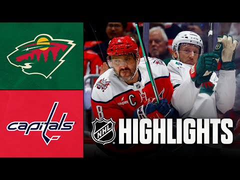 NHL Highlights | Wild vs. Capitals | October 17, 2025