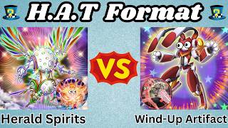 Herald Spirits Vs Wind-Up Artifact! | HAT Format Replay Review! | Yu-Gi-Oh! April 2014 Banlist