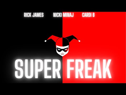 Rick James - Super Freak ft. Nicki Minaj, Cardi B & Harley Quinn (Official Music Video)