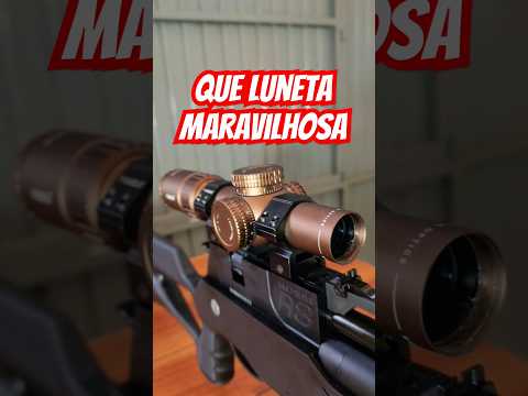 LINDA E TÁTICA! Luneta T-Eagle 1.2-6x24