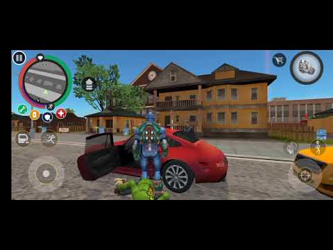 new update 6.1.3 in rope hero vice town game | black spider 2.0