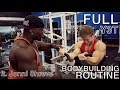Full Y3T Bodybuilding Back and Biceps Routine ft. Jonni Shreve