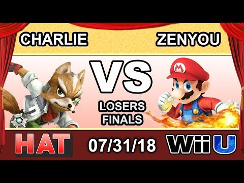 HAT 32 - Charlie (Fox) Vs. eM | Zenyou (Mario) Losers Finals - Smash 4