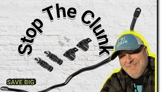 Sway Bar Bushing Noise : Stop the Clunk DIY Car Repair”