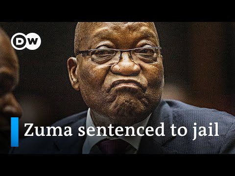 South Africa to jail ex-president Jacob Zuma for 15 months | DW News