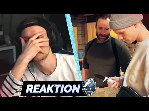 Direkt am 1. Tag in den Finger geschnitten 🤦‍♂️😂 | Artic Warrior Reaktion
