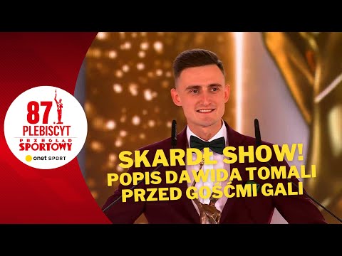 "CZWARTE MIEJSCE... SŁABO TROSZKĘ". TOMALA SKRADŁ SHOW NA GALI, ODDAJE ZŁOTY MEDAL | #SportowiecRoku