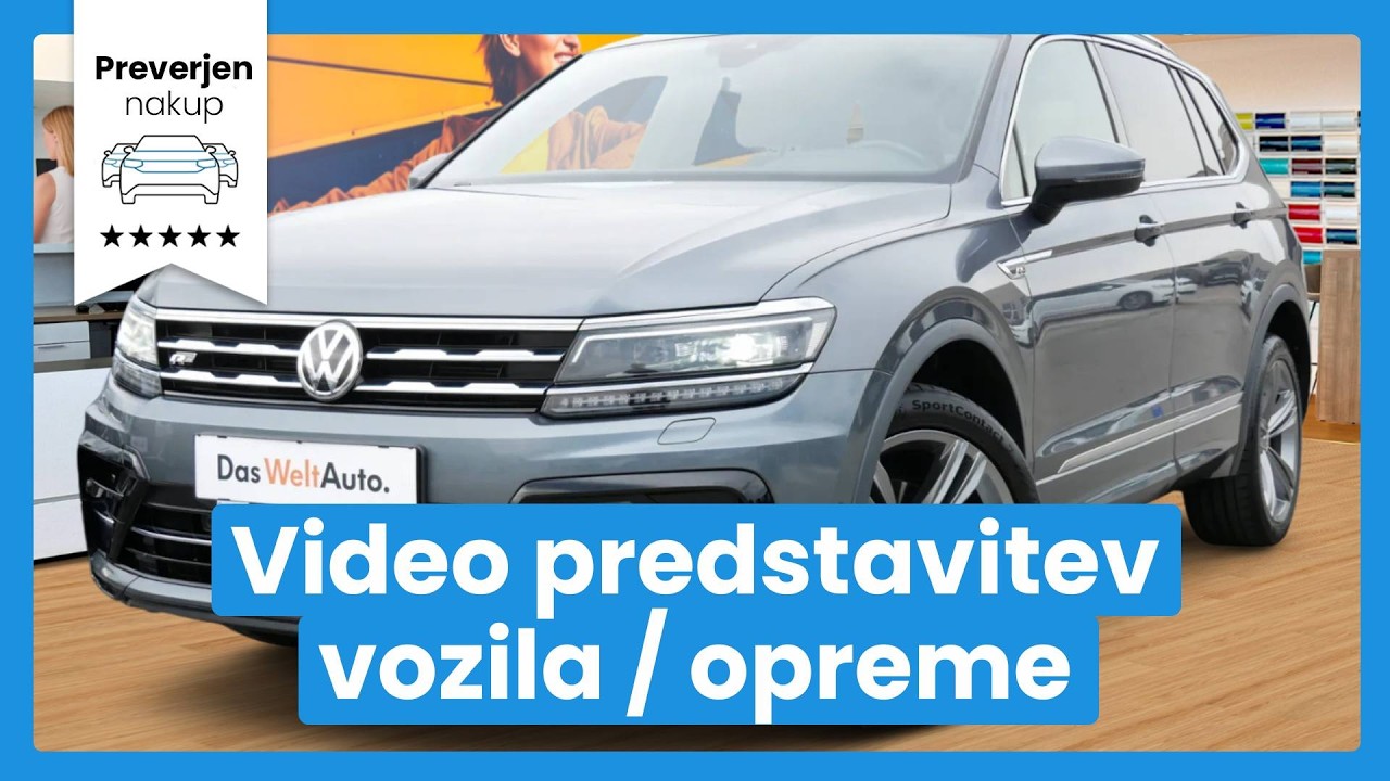 Volkswagen Tiguan Allspace 4motion 2.0 TDI BMT R-Line Edition DSG - SLOVENSKO