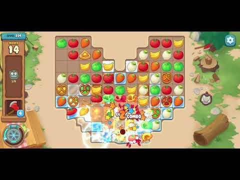 We Bare Bears Match3 Repairs Level 204 - No Boosters