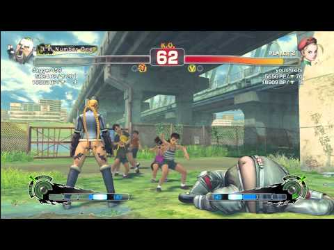 dagger459 [Rufus] vs youshikibi [Cammy] SSF4 Arcade Edition