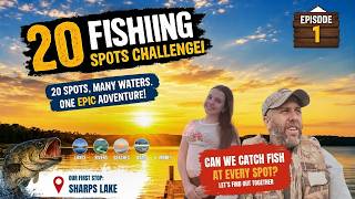 Father & Daughter Fishing Challenge Begins! | Sharps Lake Episode 1