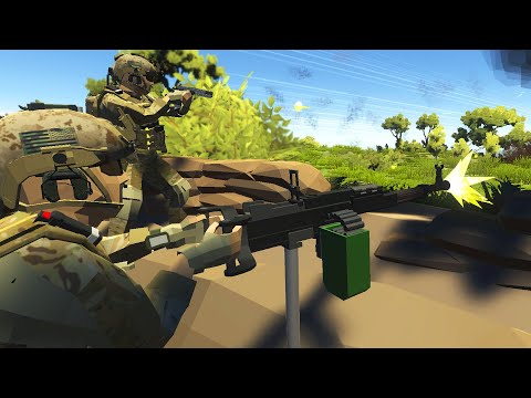 10 US Soldiers Hold HILL DEFENSE! - Ravenfield: Battle Simulator
