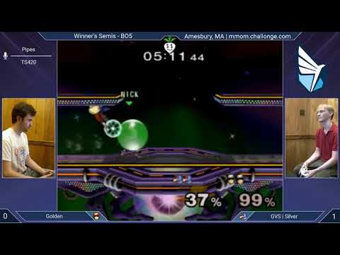 MMOM154 SSBM - Golden (C. Falcon) vs. GVS | Silver Alloy (Falco) - Melee WSF