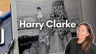 Harry Clarke Master Studies in Pen and Ink