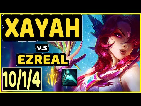 NEON (XAYAH) vs EZREAL - 10/1/4 KDA BOTTOM ADC CHALLENGER GAMEPLAY - EUW