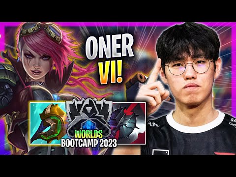 ONER IS SO CLEAN WITH VI! - T1 Oner Plays Vi JUNGLE vs Taliyah! | Bootcamp 2023