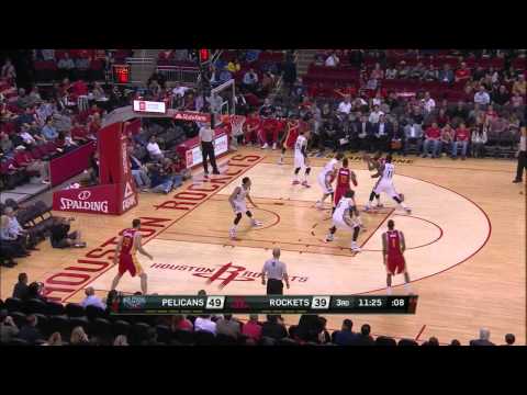Donatas Motiejunas Highlights Pelicans vs. Rockets 12.18.2014 - 9 Points, 2 Assists