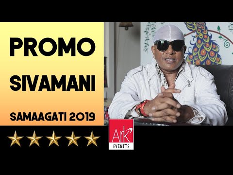 @ARKEventsindia - SAMAAGATI 2019 – Drums Sivamani – Promo