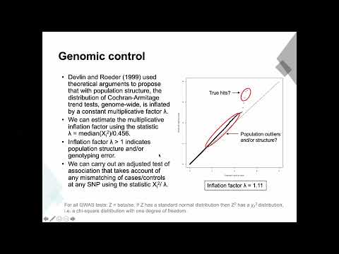 E18.3 - Population structure, meta-analysis and trans-ethnic meta-analysis in GWAS