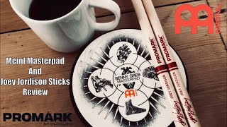 Video thumbnail for Meinl Benny Greb 6” Masterpad And Promark Joey Jordison Signature Drumsticks - Review and Demo by Jack Haigh Drums