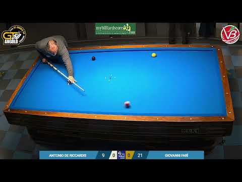 Antonio De Riccardis VS Giovanni Farì - 1° Trofeo Città di Gallarate 26-03-2022