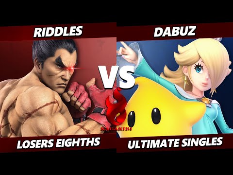 Kagaribi 10 Top 8 - Dabuz (Min Min, Rosalina) Vs. Riddles (Kazuya) Smash Ultimate - SSBU